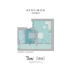 Aparthotel Bensimon Mitte/wedding ****